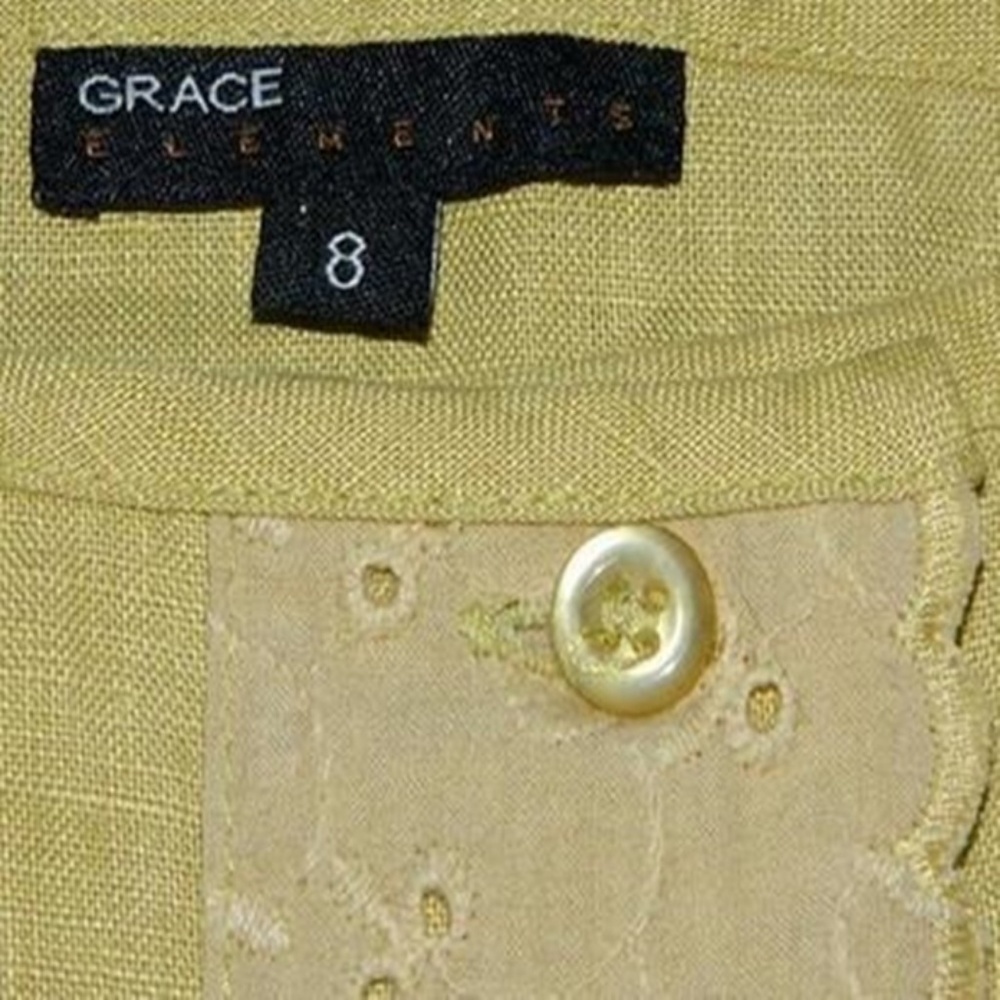 Grace Elements Vintage Button Front Camisole Top - image 6